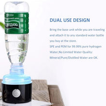 Load image into Gallery viewer, 2019 3300ppb SPE/PEM 3rd Gen Korean Titanium SPE | Portable Hydrogen Water Generator Bottle | USB Rechargeable Ionizer-The H2O™ Water Bottles-The H2O™ Water Bottles - Buy Now Order For Sale Best Price Online Shop Purchase Review Amazon Walmart Best Buy Free Shipping