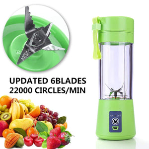 6 Blades Portable Fruit Blender | Smoothie, Protein Shake, Babyfood Maker | USB Rechargeable 13oz-The H2O™ Water Bottles-The H2O™ Water Bottles - Buy Now Order For Sale Best Price Online Shop Purchase Review Amazon Walmart Best Buy Free Shipping