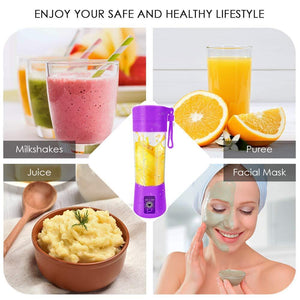 6 Blades Portable Fruit Blender | Smoothie, Protein Shake, Babyfood Maker | USB Rechargeable 13oz-The H2O™ Water Bottles-The H2O™ Water Bottles - Buy Now Order For Sale Best Price Online Shop Purchase Review Amazon Walmart Best Buy Free Shipping