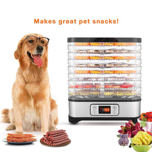 8-Tray Food Dehydrator Machine with Timer | Electric Food Dryer for Jerky, Beef, Fruit, Vegetable-The H2O™ Water Bottles-The H2O™ Water Bottles - Buy Now Order For Sale Best Price Online Shop Purchase Review Amazon Walmart Best Buy Free Shipping