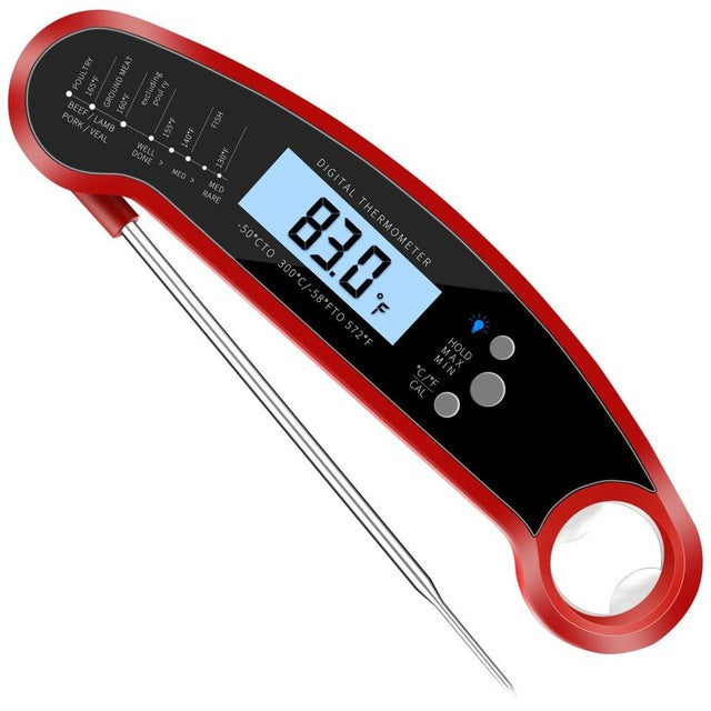  Waterproof Digital Meat Thermometer for Cooking