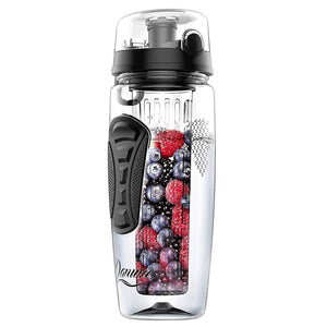The H2O™ PLUS Easy Grip Fruit Infuser Water Bottle 32 oz-The H2O Water Bottles-The H2O™ Water Bottles - Buy Now Order For Sale Best Price Online Shop Purchase Review Amazon Walmart Best Buy Free Shipping