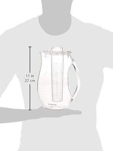 The H2O™ Unbreakable Fruit Infuser Water Pitcher 2.9 Quartz-The H2O Water Bottles-10"-The H2O™ Water Bottles - Buy Now Order For Sale Best Price Online Shop Purchase Review Amazon Walmart Best Buy Free Shipping