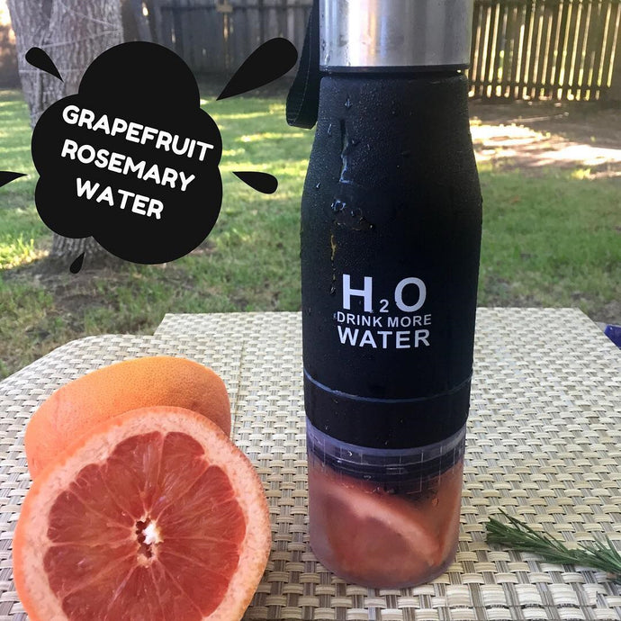 Grapefruit Infused Detox Water Recipe for The H2O Drink More Water Fruit Infuser Water Bottles