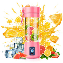 Load image into Gallery viewer, 6 Blades Portable Fruit Blender | Smoothie, Protein Shake, Babyfood Maker | USB Rechargeable 13oz-The H2O™ Water Bottles-The H2O™ Water Bottles - Buy Now Order For Sale Best Price Online Shop Purchase Review Amazon Walmart Best Buy Free Shipping