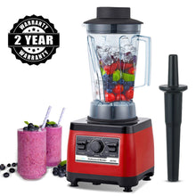 Load image into Gallery viewer, 2200W 3HP Heavy Duty Commercial Fruit Vegetable Bar Blender Mixer | High Performance Professional Restaurant Food Processor | Ice Crusher &amp; Smoothie, Shake Maker 2L Large Capacity Countertop High Speed Machine | Best Electric Kitchen Ninja Vitamix Blendtec Blenders Buy Online Commercial Blenders for Sale Price Reviews 2 year warranty