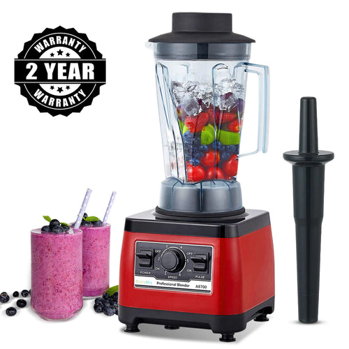 2200W 3HP Heavy Duty Commercial Fruit Vegetable Bar Blender Mixer | High Performance Professional Restaurant Food Processor | Ice Crusher & Smoothie, Shake Maker 2L Large Capacity Countertop High Speed Machine | Best Electric Kitchen Ninja Vitamix Blendtec Blenders Buy Online Commercial Blenders for Sale Price Reviews 2 year warranty