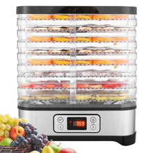 Load image into Gallery viewer, 8-Tray Food Dehydrator Machine with Timer | Electric Food Dryer for Jerky, Beef, Fruit, Vegetable-The H2O™ Water Bottles-The H2O™ Water Bottles - Buy Now Order For Sale Best Price Online Shop Purchase Review Amazon Walmart Best Buy Free Shipping