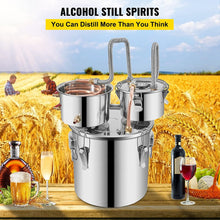 Load image into Gallery viewer, 100% STAINLESS STEEL PRO ALCOHOL DISTILLER KIT | 3 POTS