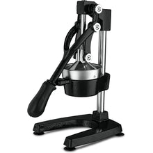 Load image into Gallery viewer, Buy the best heavy duty, commercial, hand held press, manual orange pomegranate citrus squeezer. Professional restaurant, industrial kitchen, bar, street shop. Hand operated traditional orange juicer for sale buy order online 304 stainless steel price reviews cast iron