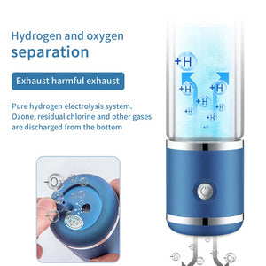 3rd Gen Japan SPE/PEM | Portable Hydrogen Generator Water Bottle | USB Rechargeable Ionizer