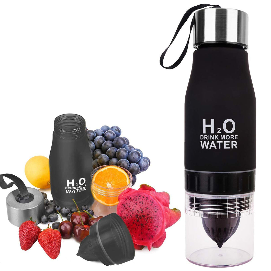 The H2O BPA Free Fruit Infusion Water Bottle with Lemon Holder Juicer Cup. Create flavored infused recipes best detox infusion drinks Buy H20 Drink More Water online. Best Fruit Infusion Water Bottles for Sale with Lemon Container Compartment 2021. Order Amazon Walmart Best Price Buy Ebay Reviews Free Shipping Best Fruit Infused Water Bottles in 2021