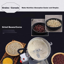Load image into Gallery viewer, Grain Grinder Mill Stainless Steel Electric High-Speed Powder Machine | Cereals Grain Flour Mill Herb Spice Pepper Coffee Grinder, Pulverizer | Commercial &amp; Home (700G)-The H2O™ Water Bottles-The H2O™ Water Bottles - Buy Now Order For Sale Best Price Online Shop Purchase Review Amazon Walmart Best Buy Free Shipping