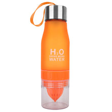 Load image into Gallery viewer, The H2O™ Drink More Water | Fruit Infuser Water Bottle 22 oz