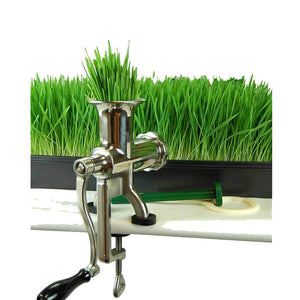 Heavy Duty Stainless Steel Manual Hand Crank Herb, Vegetable & Wheatgrass Juicer | Commercial & Home-The H2O Water Bottles-Black-The H2O™ Water Bottles - Buy Now Order For Sale Best Price Online Shop Purchase Review Amazon Walmart Best Buy Free Shipping