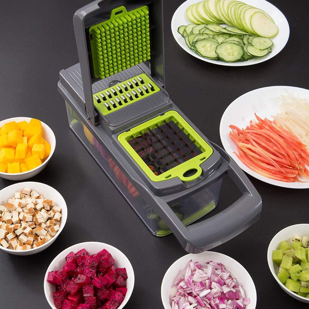 NEW 7 in 1 Multifunction Vegetable Cutter Food Slicer Dicer Nicer Vege –  Ladi Ervlinton's Trinkets and Things