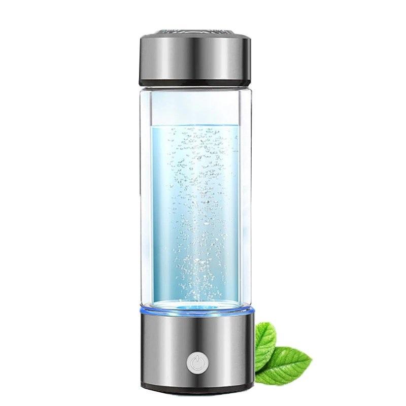 Portable Hydrogen Rich Water Generator Machine Glass Bottle USB