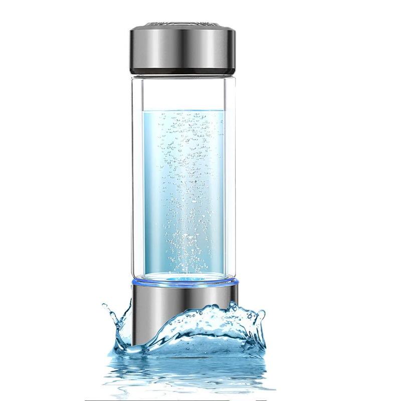 420ML Rich Hydrogen Water Generator Electrolysis Energy Hydrogen-rich  Antioxidant ORP H2 Water Ionizer PP Healthy Bottle Cup 