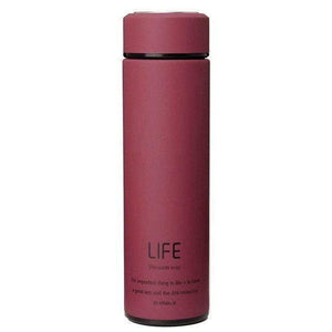 The H2O™ Classy LIFE Series Stainless Steel Vacuum Mug 16 oz-The H2O Water Bottles-Red-The H2O™ Water Bottles - Buy Now Order For Sale Best Price Online Shop Purchase Review Amazon Walmart Best Buy Free Shipping